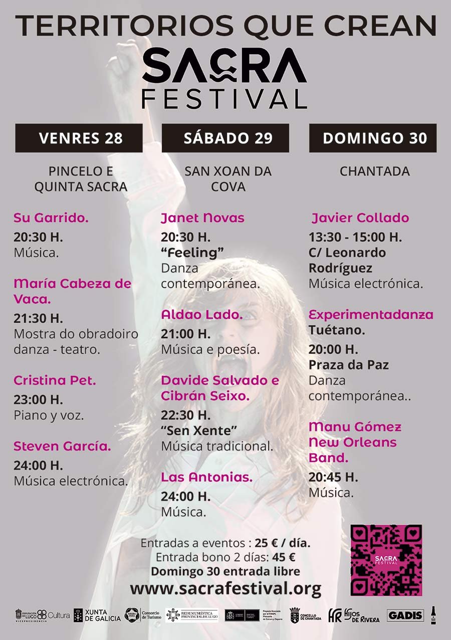 Sacra Festival 2024 Cartel Sacra Festival 2024 Cartel